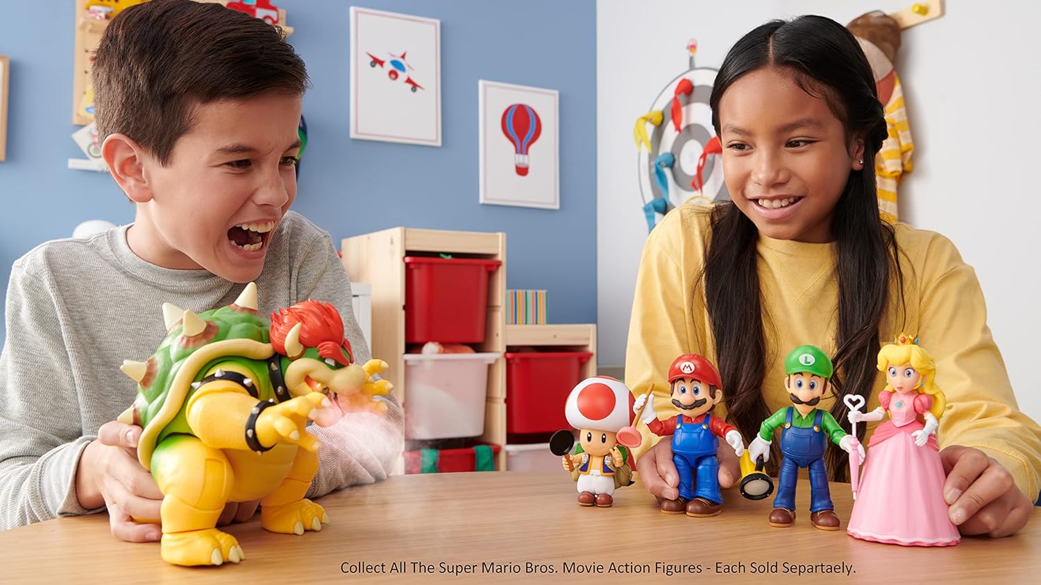 Super Mario Movie Van Playset with 1.25”/3cm Mini Mario Figure