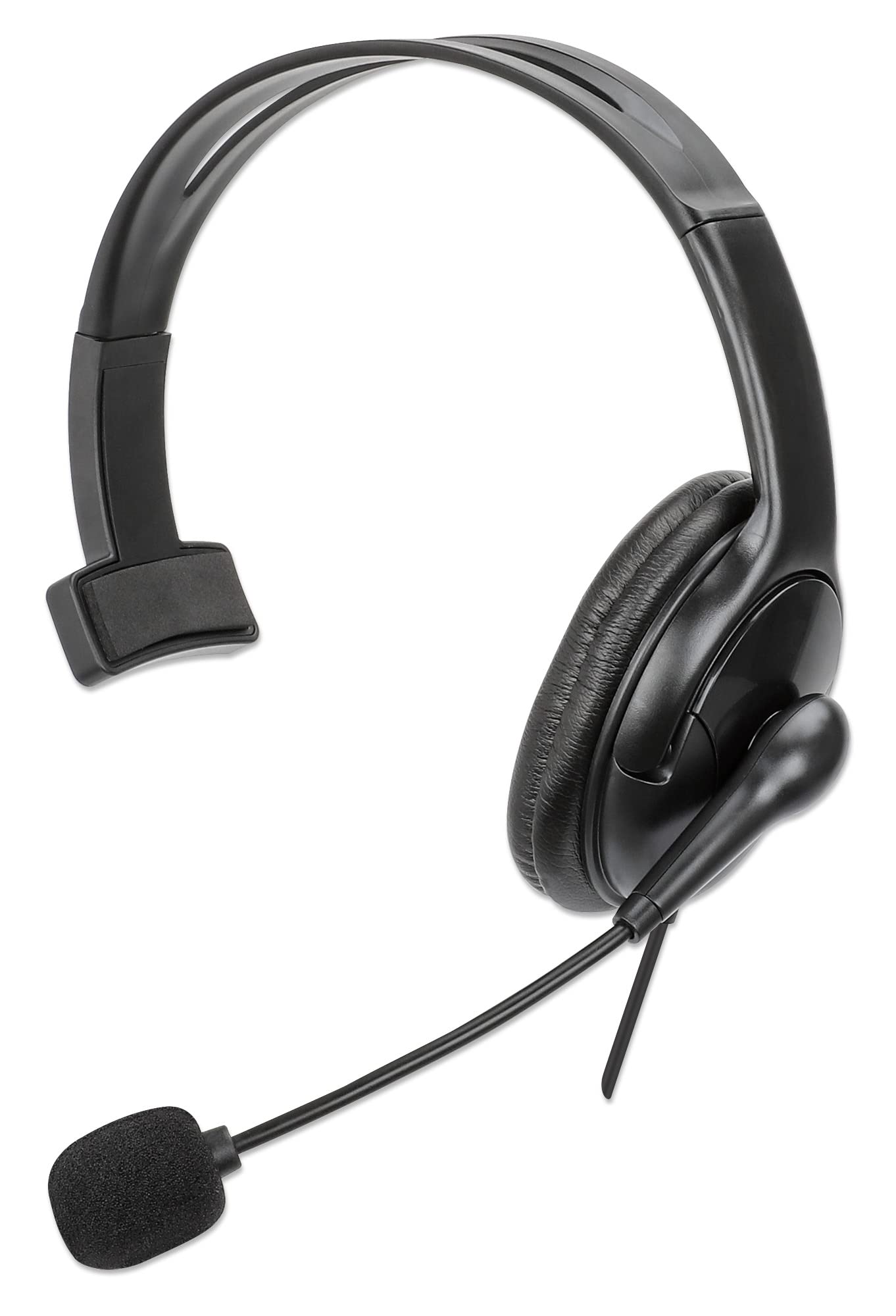 MANHATTAN Mono USB-Headset links / rechts tragbar