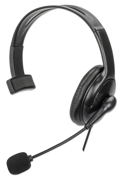 MANHATTAN Mono USB-Headset links / rechts tragbar