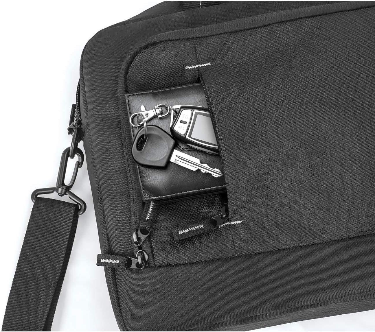 Manhattan Helsinki Nachhaltige Notebooktasche 14,1" schwarz