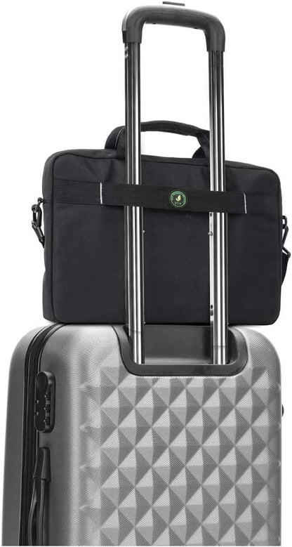 Manhattan Helsinki Nachhaltige Notebooktasche 14,1" schwarz
