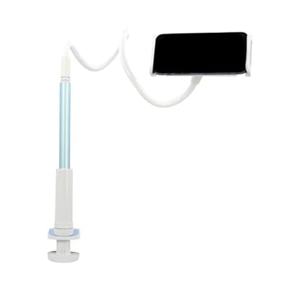 Juice Social Lazy Arm Goose Neck Phone Holder | 360º Adjustable | Clamp Bracket | Flexible Phone Holder for Bed | Smartphones