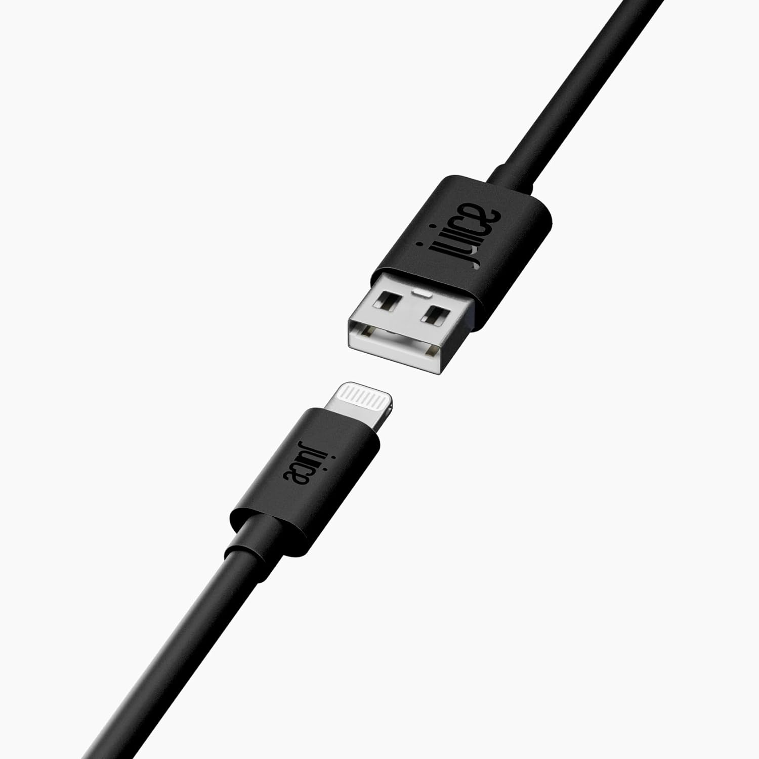 Juice XXL 3m Apple Lightning Cable. USB to Lightning iPhone Charger Cable, MFI Certified Apple Charger Cable. Long, Durable iPad Charger Cable & iPhone Cable (Black