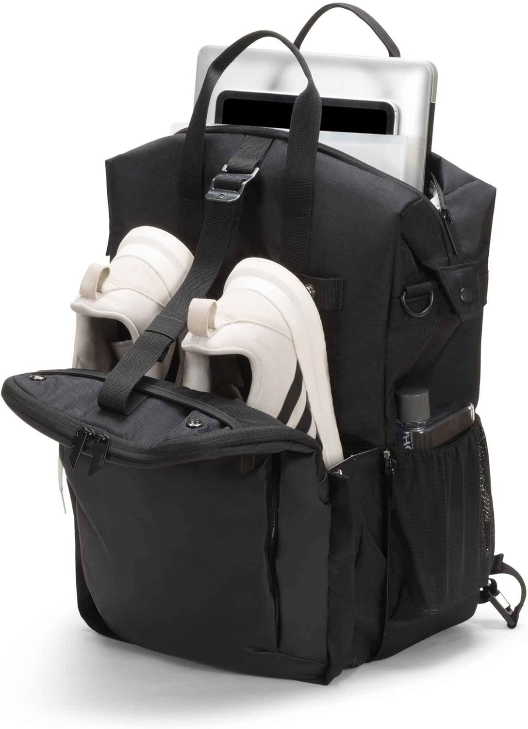 Dicota Messenger Bag Eco Move M-Surface Backpack, Black, up to 38.1 cm (15 Inches