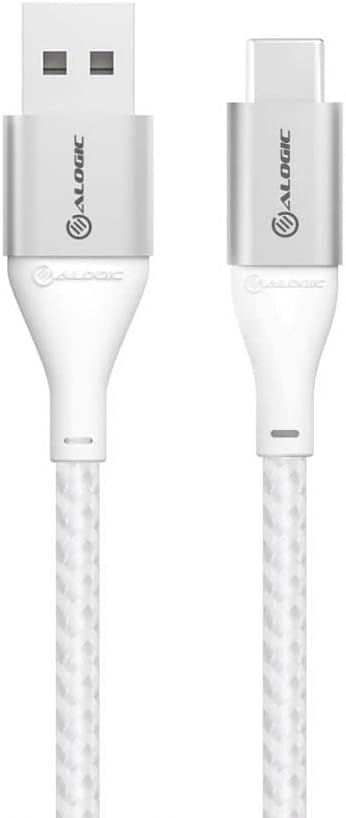 Alogic - Ultra USB-C to USB-C cable 5A/480Mbps - Silver (Length: 3 m)