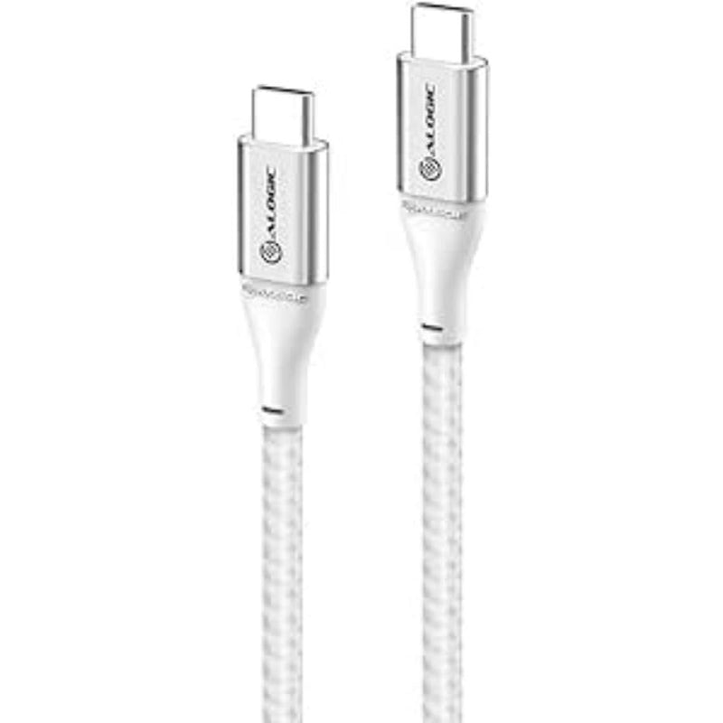 Alogic - Ultra USB-C to USB-C cable 5A/480Mbps - Silver (Length: 3 m)