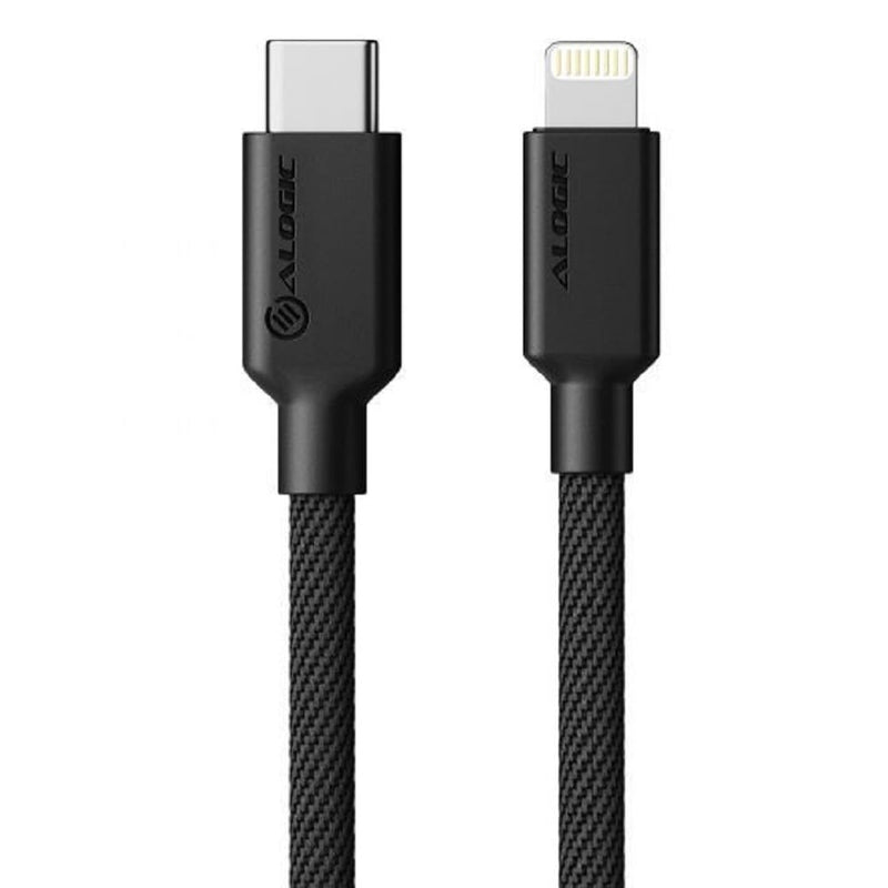 Alogic Elements Pro Usb-C To Lightning 1M Cable - Black