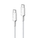 Alogic USB 2.0 Male to Male Elements PRO USB-C to USB-C Cable, 2 Meter Length, White