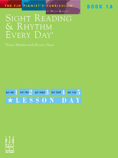 Sight Reading and Rhythm Every Day - Book 1A