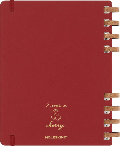 Moleskine Undated Planner, 12-Month Spiral Planner with Hard Cover, Size XL 20 x 25 cm