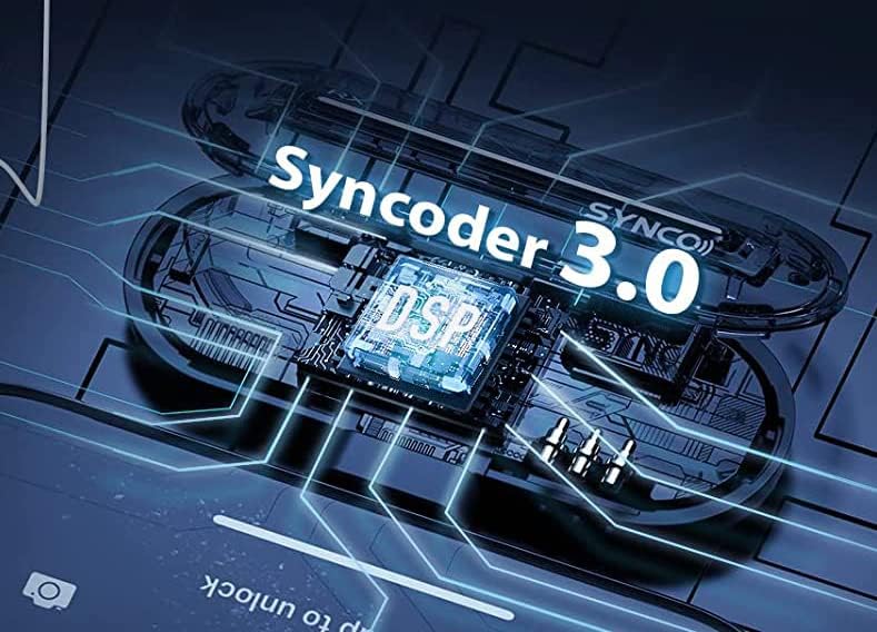 Synco Wireless Lavalier Microphone Type-C Connector