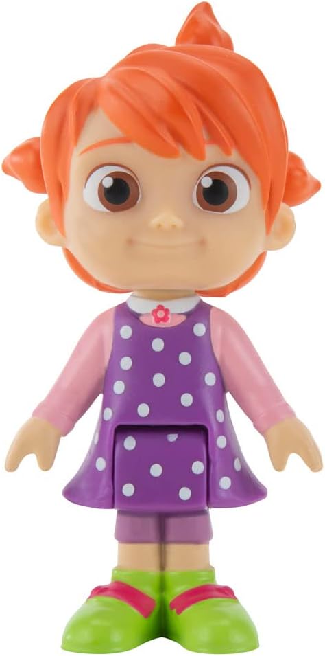 CoComelon 6 Figure Family and Friends - Includes JJ, YoYo, TomTom, Nina, Cody - Toys for Kids and Preschoolers