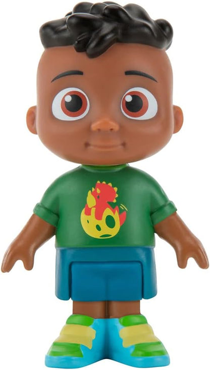 CoComelon 6 Figure Family and Friends - Includes JJ, YoYo, TomTom, Nina, Cody - Toys for Kids and Preschoolers