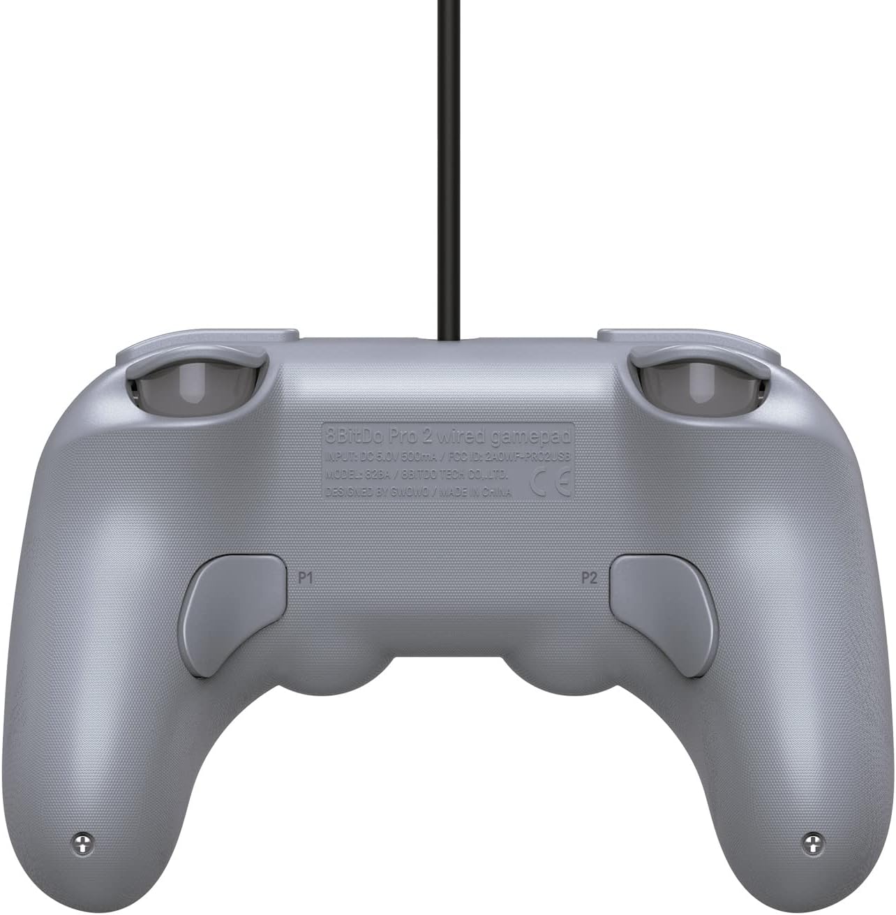 8Bitdo Pro 2 Wired USB Controller for Switch, PC, Android, Steam & Raspberry Pi (Grey Edition) (Nintendo Switch