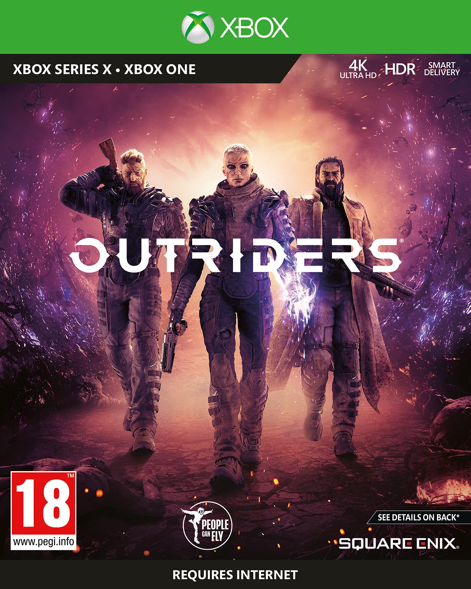 Outriders with Patch Set (Exclusive to Amazon.co.uk) Xbox One