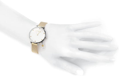 Harry Potter Golden Snitch Charm Watch Embellished with Swarovski Crystals by The Carat Shop