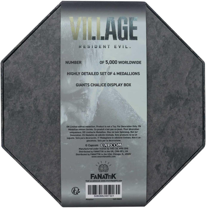 Resident Evil Village Limited Edition Replica House Crest Medallion Collection