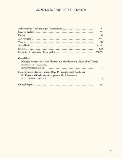 New Liszt Edition III/1 (Piano Duo (2 Pianos, 4 Hands