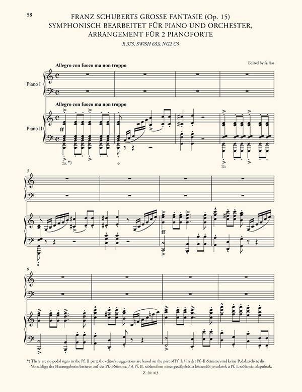 New Liszt Edition III/1 (Piano Duo (2 Pianos, 4 Hands