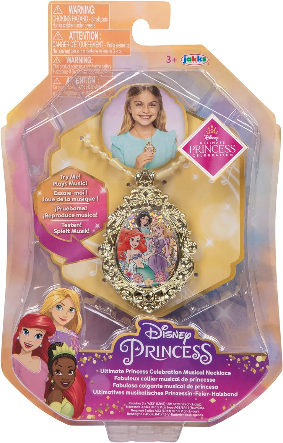 Jakks Pacific Disney Princess - Celebration Feature Necklace (215954