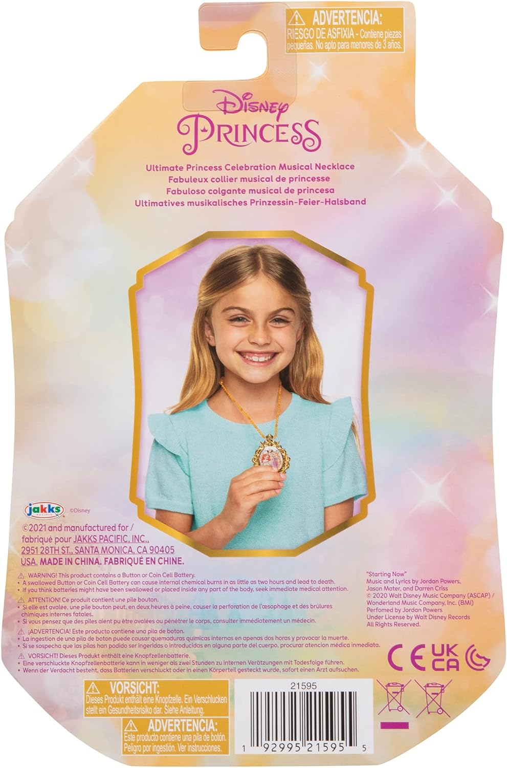 Jakks Pacific Disney Princess - Celebration Feature Necklace (215954