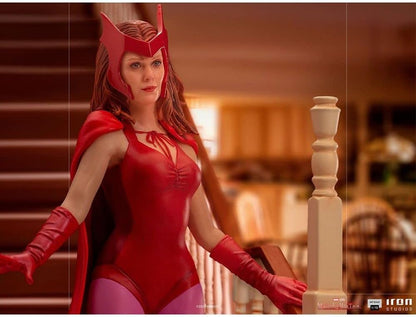 Iron Studios- WANDAVISION Halloween Wanda 1/10 Statue Estatuas, Multicolor, 1:10 (80546