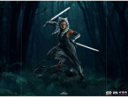 Iron Studios BDS: Disney Star Wars The Mandalorian - Ahsoka Tano Art Scale Polystone Statue (1/10) (LUCSWR50321-10