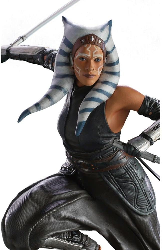 Iron Studios BDS: Disney Star Wars The Mandalorian - Ahsoka Tano Art Scale Polystone Statue (1/10) (LUCSWR50321-10