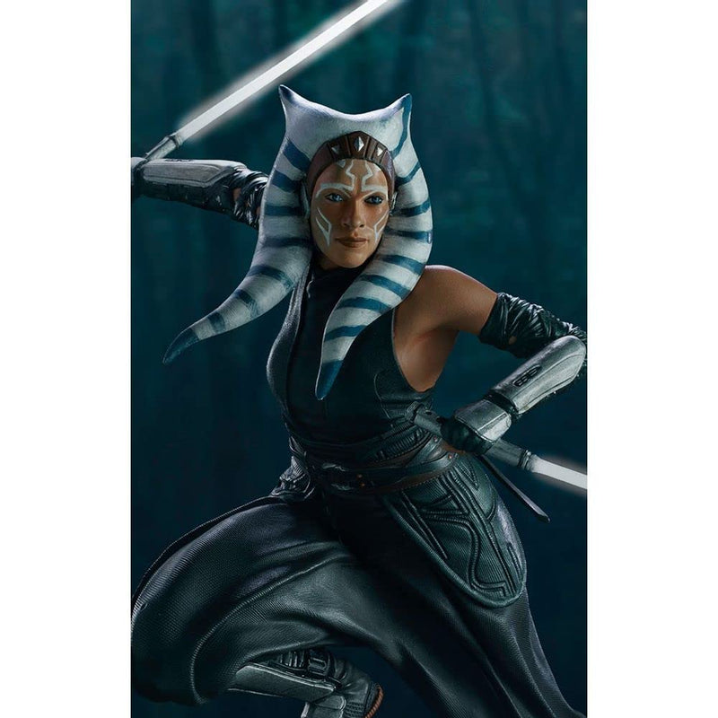 Iron Studios BDS: Disney Star Wars The Mandalorian - Ahsoka Tano Art Scale Polystone Statue (1/10) (LUCSWR50321-10