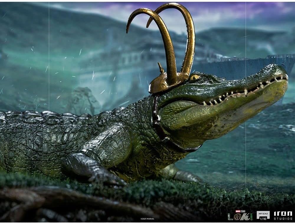 Iron Studios Loki - Alligator Loki Art Scale Statue (1/10) (MARCAS57121-10