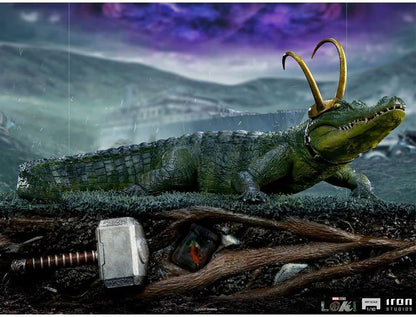 Iron Studios Loki - Alligator Loki Art Scale Statue (1/10) (MARCAS57121-10