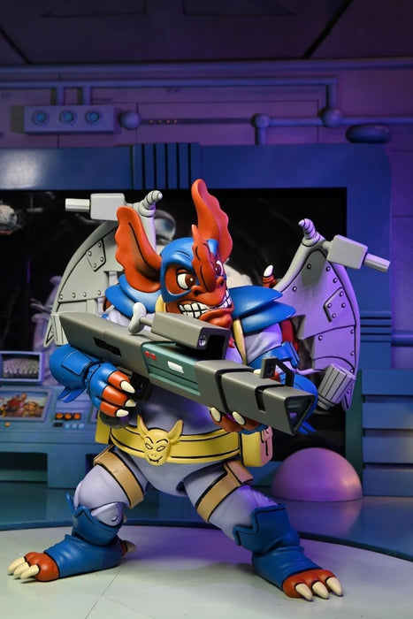 NECA TMNT Cartoon WINGNUT/SCREWLOOSE 2 Statuen, Mehrfarbig (81892