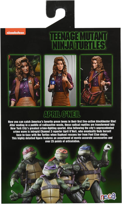NECA- TMNT 1990 Movie April O'Neil Ultimate AF Estatuas, Multicolor (77656