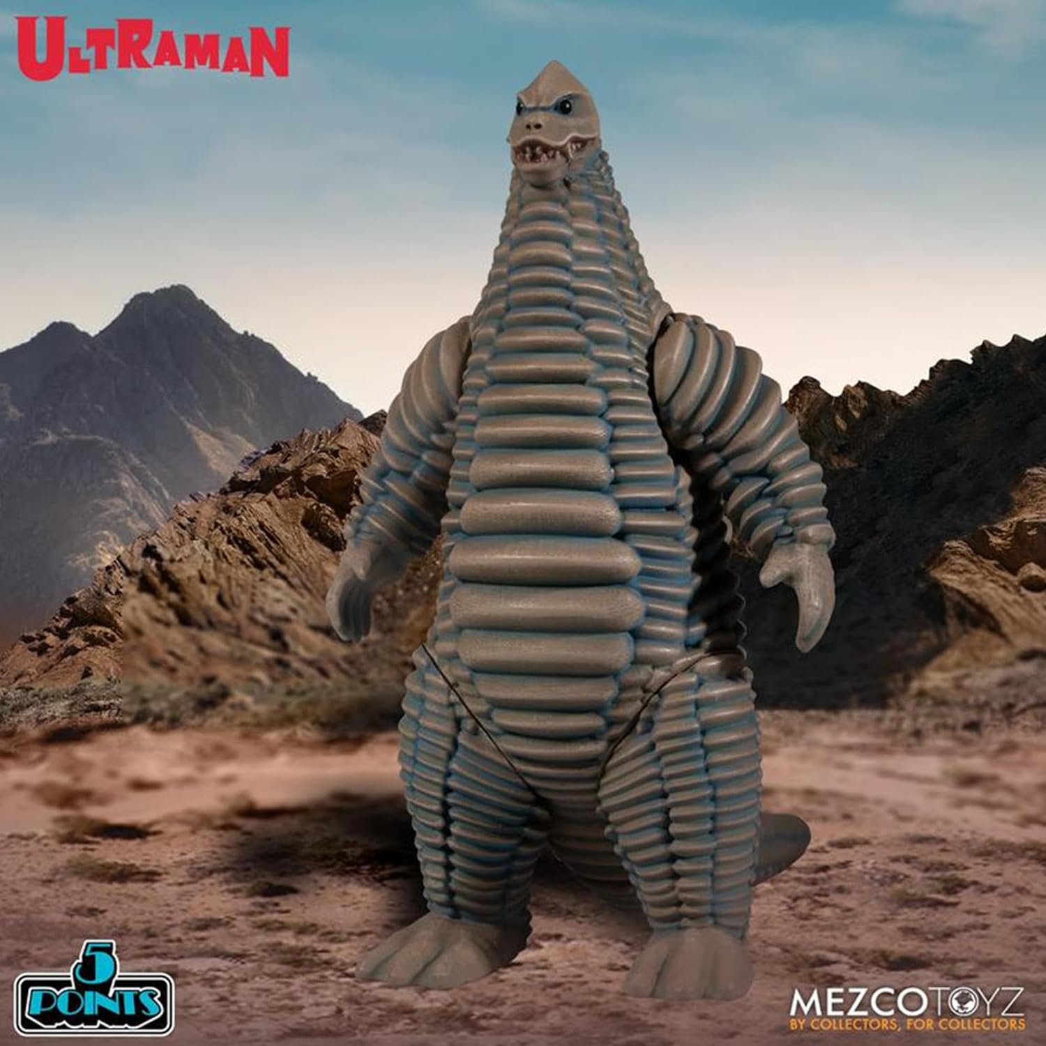 Mezco 5 Points Ultraman & Red King Deluxe Action Figure Boxed Set