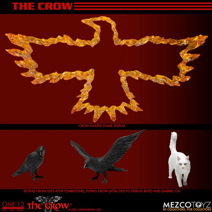 Mezco Toys The Crow figurine 1/12 Eric Draven 17 cm