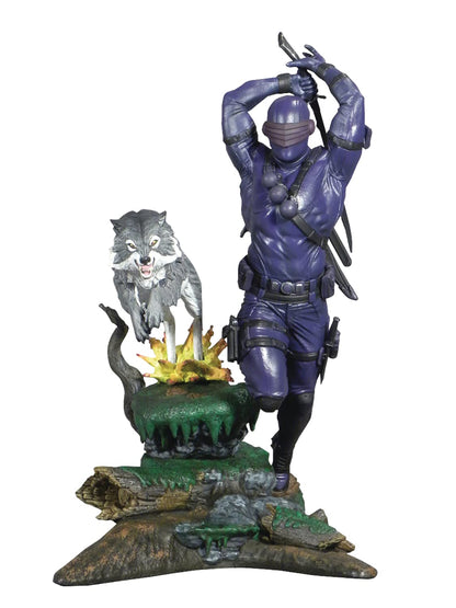 DIAMOND SELECT TOYS DCD 40TH GI Joe Gallery Snake Eyes Variant PX PVC Statue