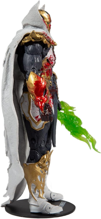 McFarlane Toys, 7-inch Malefik Spawn (Bloody Disciple) Mortal Kombat 11 Figure with 22 Moving Parts, Collectible Mortal Kombat Figure with collectors stand base – Ages 14+