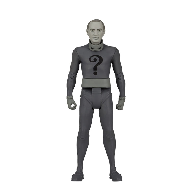 MCFARLANE DC RETRO BATMAN 66 WV5 THE RIDDLER (B&W VAR) AF