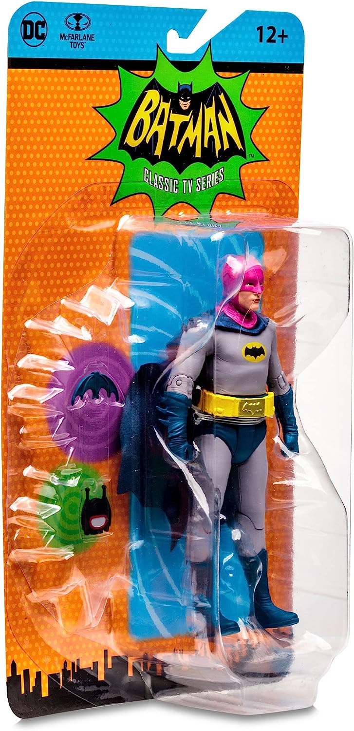 McFarlane DC Retro Action Figure Batman 66 Radioactive Batman 15 cm