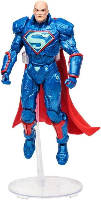 DC Multiverse Comics 7 Inch Action Figure Exclusive - Lex Luthor Power Suit Blue Gold Label (TM15196