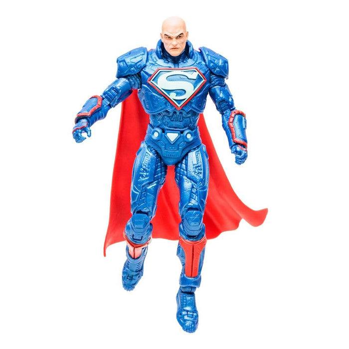 DC Multiverse Comics 7 Inch Action Figure Exclusive - Lex Luthor Power Suit Blue Gold Label (TM15196