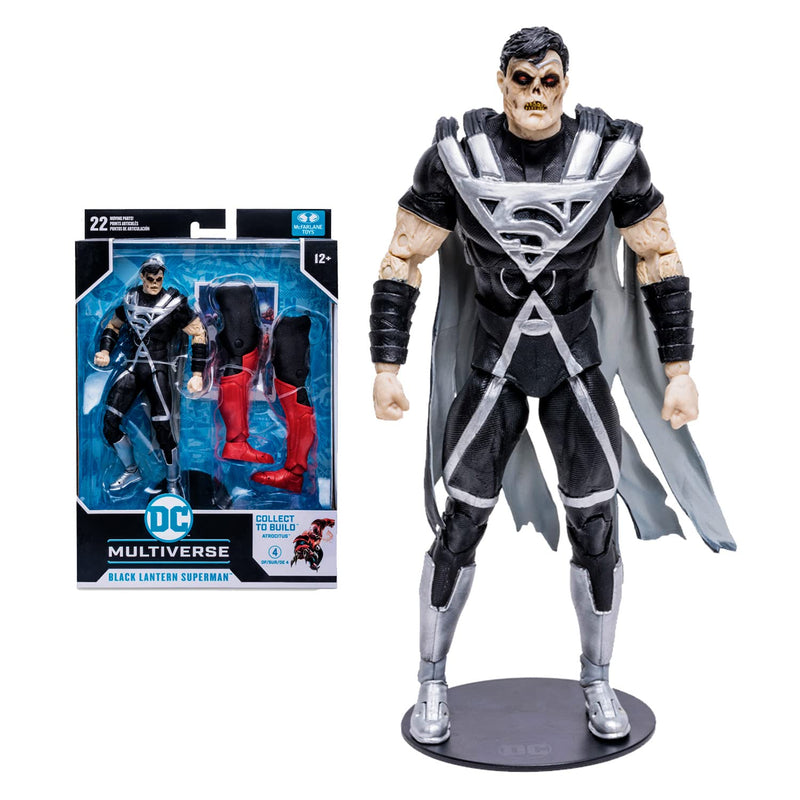 McFarlane - DC Build-a 7" Figures Wave 8 - Blackest Night - Black Lantern Superman