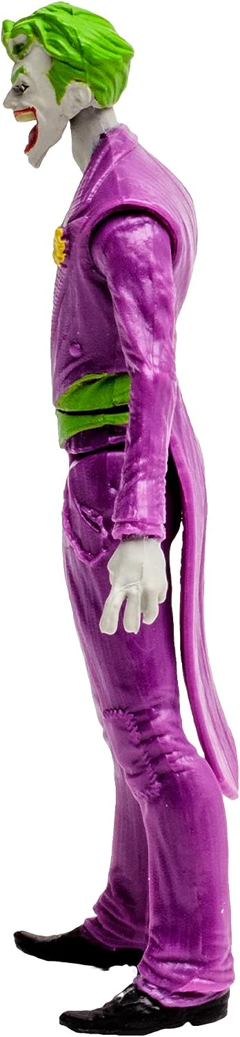 McFarlane Toys, DC Page Punchers, 3-Inch DC Comic Rebirth Joker Action Figure with 5 points of articulation, Collectible DC Figure with Character Comic Book – Ages 12+