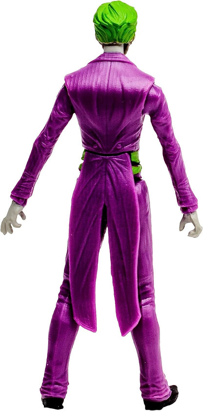 McFarlane Toys, DC Page Punchers, 3-Inch DC Comic Rebirth Joker Action Figure with 5 points of articulation, Collectible DC Figure with Character Comic Book – Ages 12+