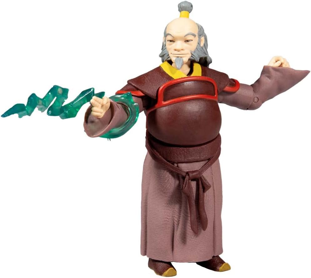 McFarlane Avatar - Der Herr der Elemente Actionfigur Uncle Iroh 13 cm, TM19066, Mehrfarbig