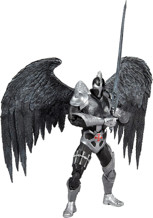 McFarlane Toys, Spawn Comic 7-inch The Dark Redeemer Spawn Action Figure with 22 Moving Parts, Collectible DC Figure with Accessories and Collectors Stand Base – Ages 12+