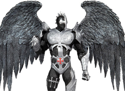 McFarlane Toys, Spawn Comic 7-inch The Dark Redeemer Spawn Action Figure with 22 Moving Parts, Collectible DC Figure with Accessories and Collectors Stand Base – Ages 12+