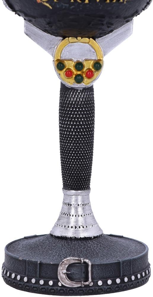 Nemesis Now Officially Licensed The Witcher Geralt of Rivia Goblet, Black, 19.5cm