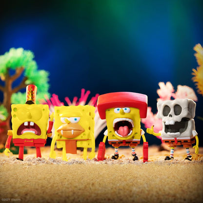 SUPER7 - Kah-Rah-Tay Spongebob Squarepants Reaction Figure