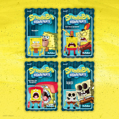 SUPER7 - Kah-Rah-Tay Spongebob Squarepants Reaction Figure